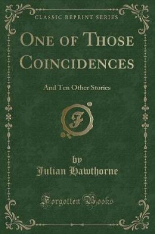 Cover of One of Those Coincidences