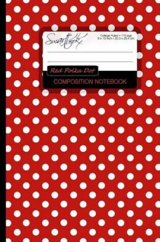 Cover of Red Polka Dot Composition Notebook