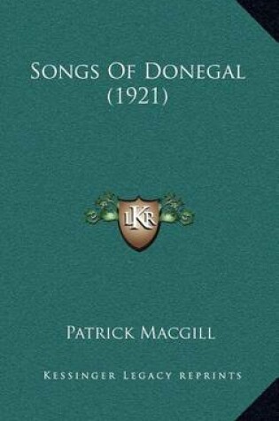 Cover of Songs of Donegal (1921)