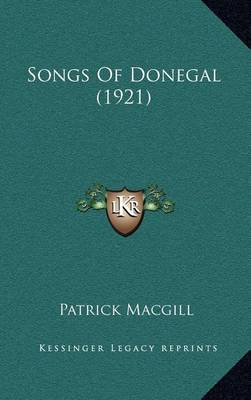 Book cover for Songs of Donegal (1921)