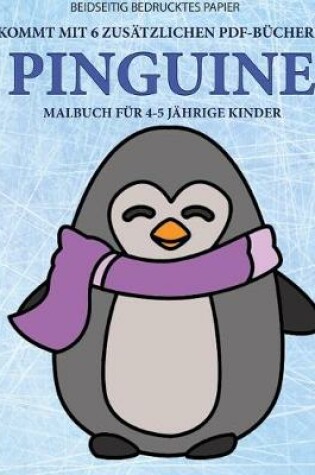 Cover of Malbuch für 4-5 jährige Kinder (Pinguine)