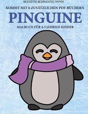 Cover of Malbuch für 4-5 jährige Kinder (Pinguine)