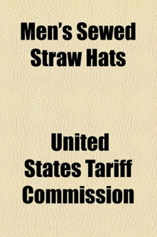 Cover of Men's Sewed Straw Hats