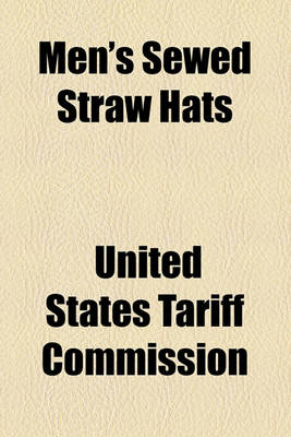 Book cover for Men's Sewed Straw Hats