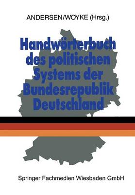 Book cover for Handwoerterbuch Des Politischen Systems Der Bundesrepublik Deutschland