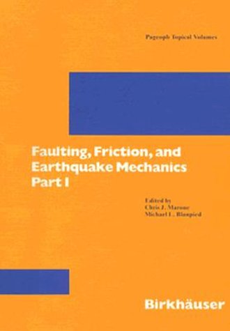 Cover of Faulting, Friction and Earthquake Mechanics
