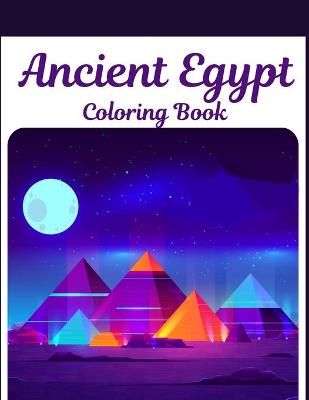 Book cover for Ancient Egypt Coloring Book