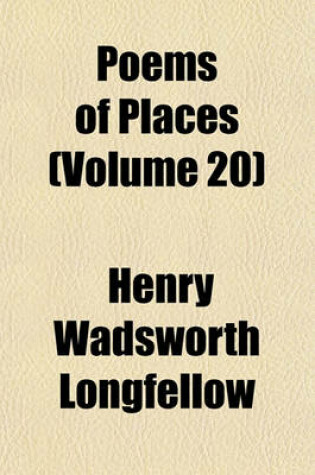 Cover of Poems of Places (Volume 20)