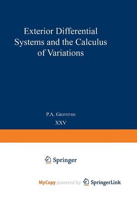 Cover of Exterior Differential Systems and the Calculus of Variations