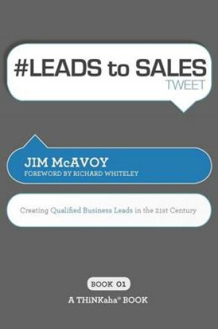 Cover of # LEADS to SALES tweet Book01