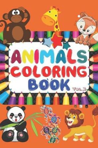 Cover of Animals Coloring Book