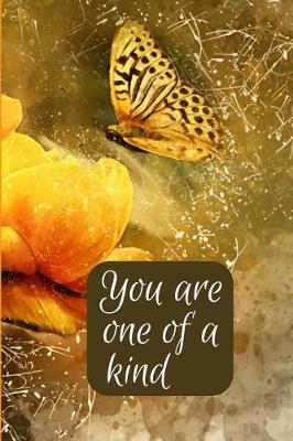 Book cover for You are one of a kind