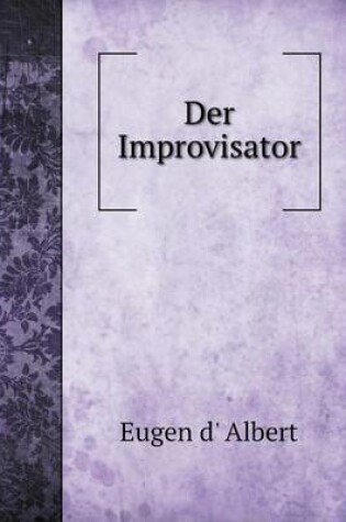 Cover of Der Improvisator