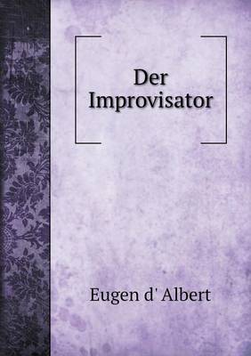 Book cover for Der Improvisator