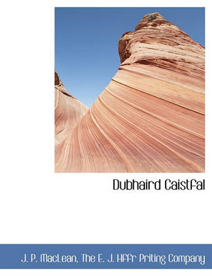 Book cover for Dubhaird Caistfal