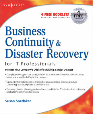 Book cover for Business Continuity and Disaster Recovery Planning for IT Professionals