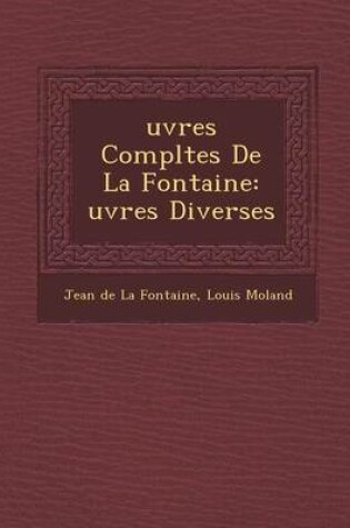 Cover of Uvres Completes de La Fontaine