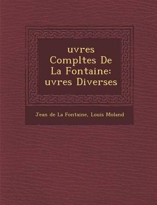 Book cover for Uvres Completes de La Fontaine