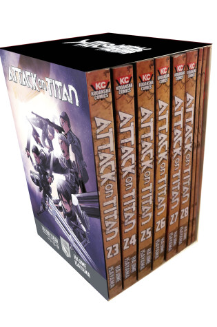 Cover of Attack on Titan The Final Season Part 1 Manga Box Set