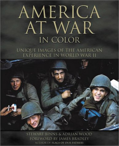 Book cover for America at War in Color PB