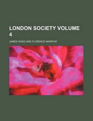 Book cover for London Society Volume 4
