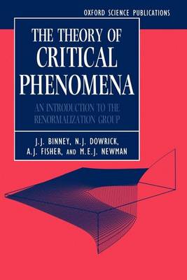 Book cover for The Theory of Critical Phenomena: An Introduction to the Renormalization Group