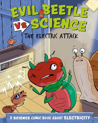 Book cover for Evil Beetle Versus Science: The Electric Attack