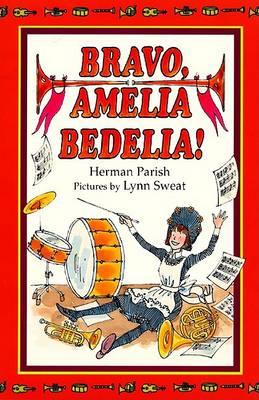 Book cover for Bravo, Amelia Bedilia