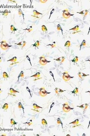 Cover of Watercolor Birds Notebook