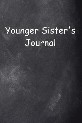 Cover of Younger Sister's Journal Chalkboard Design