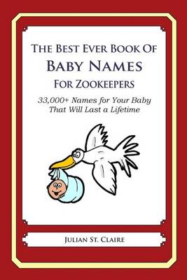 Book cover for The Best Ever Book of Baby Names for Zookeepers