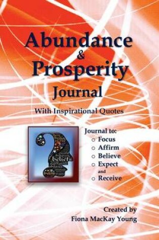 Cover of Abundance & Prosperity Journal with Inspirational Quotes