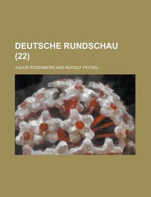 Book cover for Deutsche Rundschau (22)