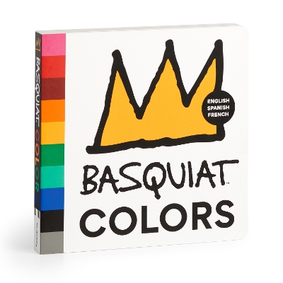 Book cover for Basquiat Colors Board Book