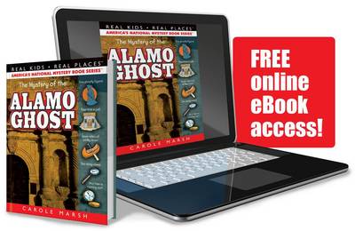Book cover for The Mystery of the Alamo Ghost