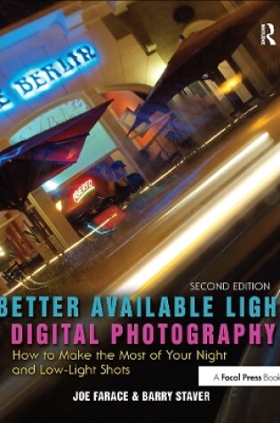 Cover of Better Available Light Digital Photography