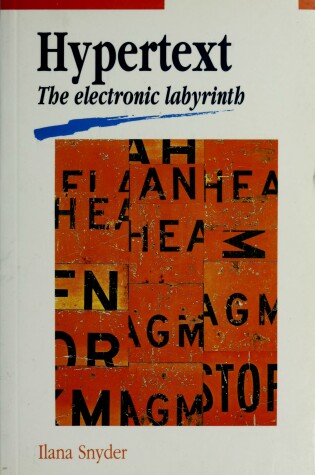 Cover of Hypertext