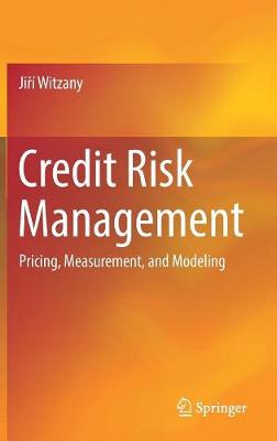 Book cover for Credit Risk Management