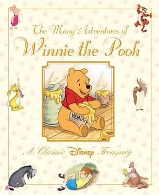 Book cover for The Many Adventures of Winnie the Pooh