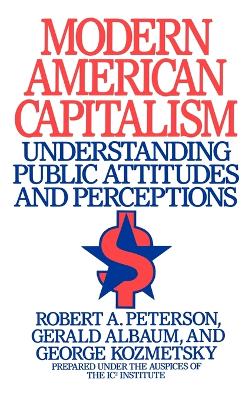 Book cover for Modern American Capitalism
