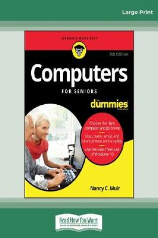 Cover of Computers For Seniors For Dummies, 5th Edition