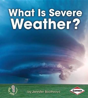 Book cover for What Is Severe Weather?