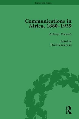 Book cover for Communications in Africa, 1880-1939, Volume 1