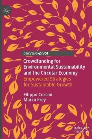 Cover of Crowdfunding for Environmental Sustainability and the Circular Economy