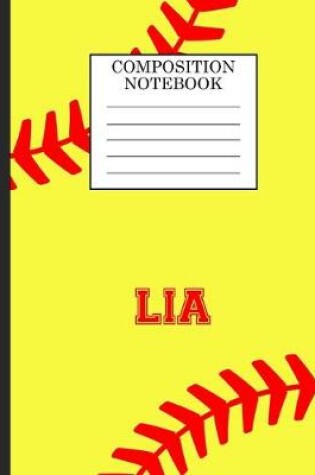 Cover of Lia Composition Notebook