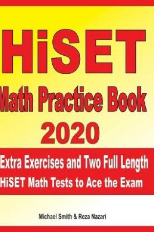 Cover of HiSET Math Practice Book 2020