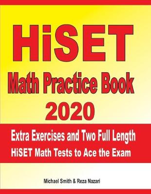 Book cover for HiSET Math Practice Book 2020