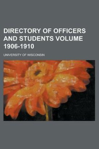 Cover of Directory of Officers and Students (Volume 2)