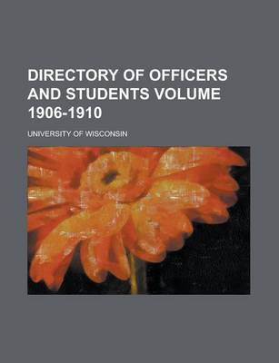 Book cover for Directory of Officers and Students (Volume 2)