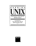 Book cover for Running Unix